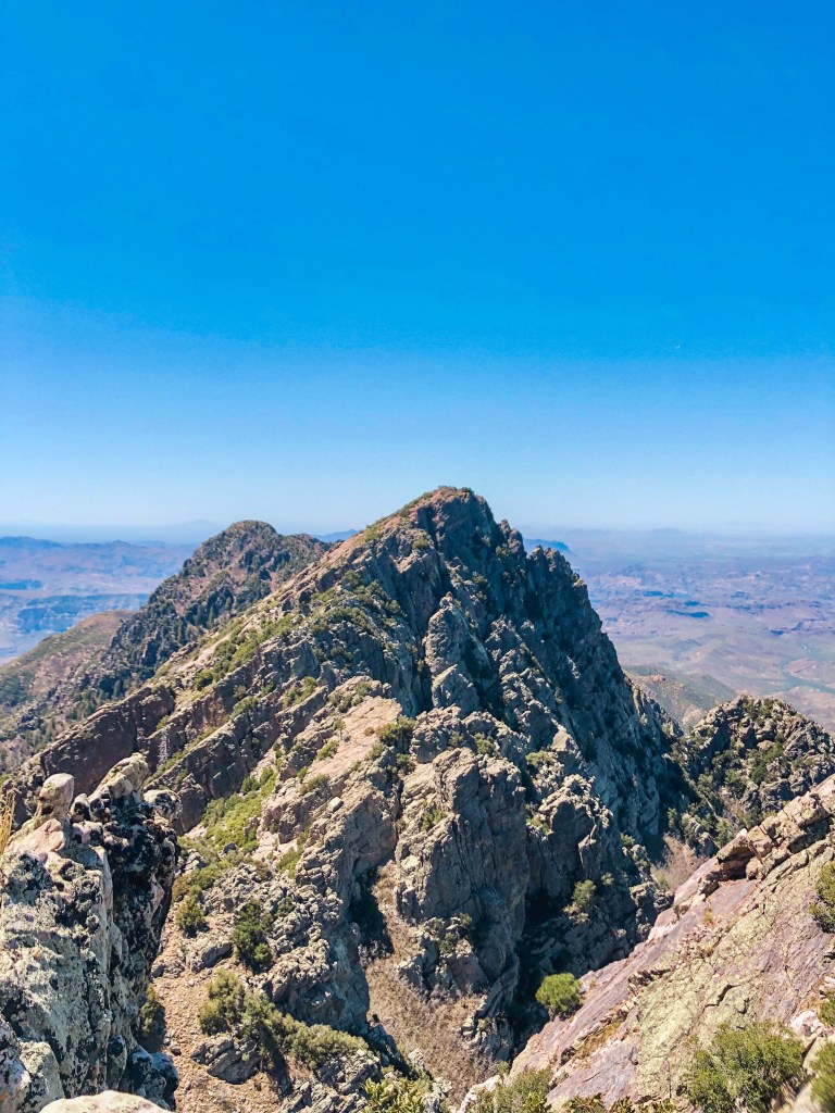 View from the summit of Browns Peak of the Four Peaks
