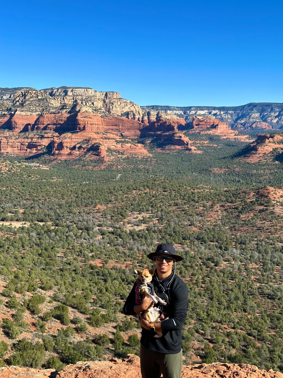 Sedona Hike. Doe Mountain. Red Rock Ranger District, Coconino National Forest
