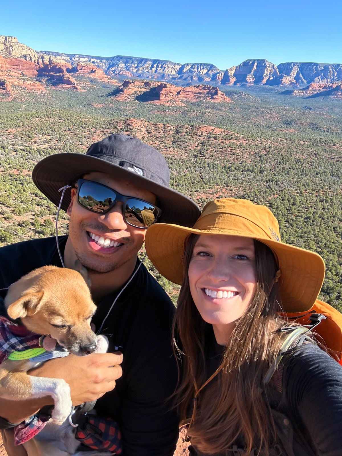 Sedona Hike. Doe Mountain. Red Rock Ranger District, Coconino National Forest