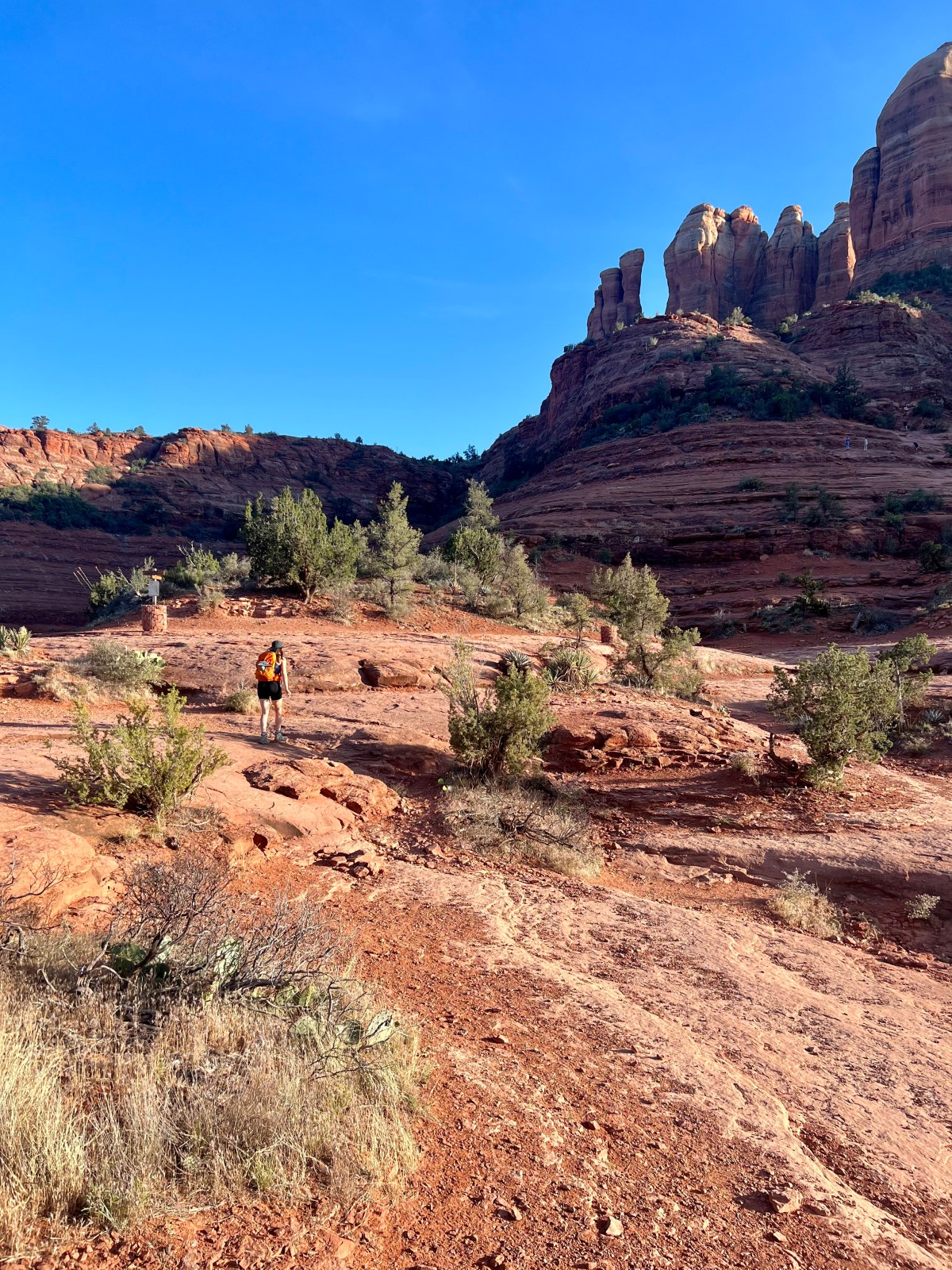 Sedona Hike. Templeton to Baldwin Loop around Cathedral Rock