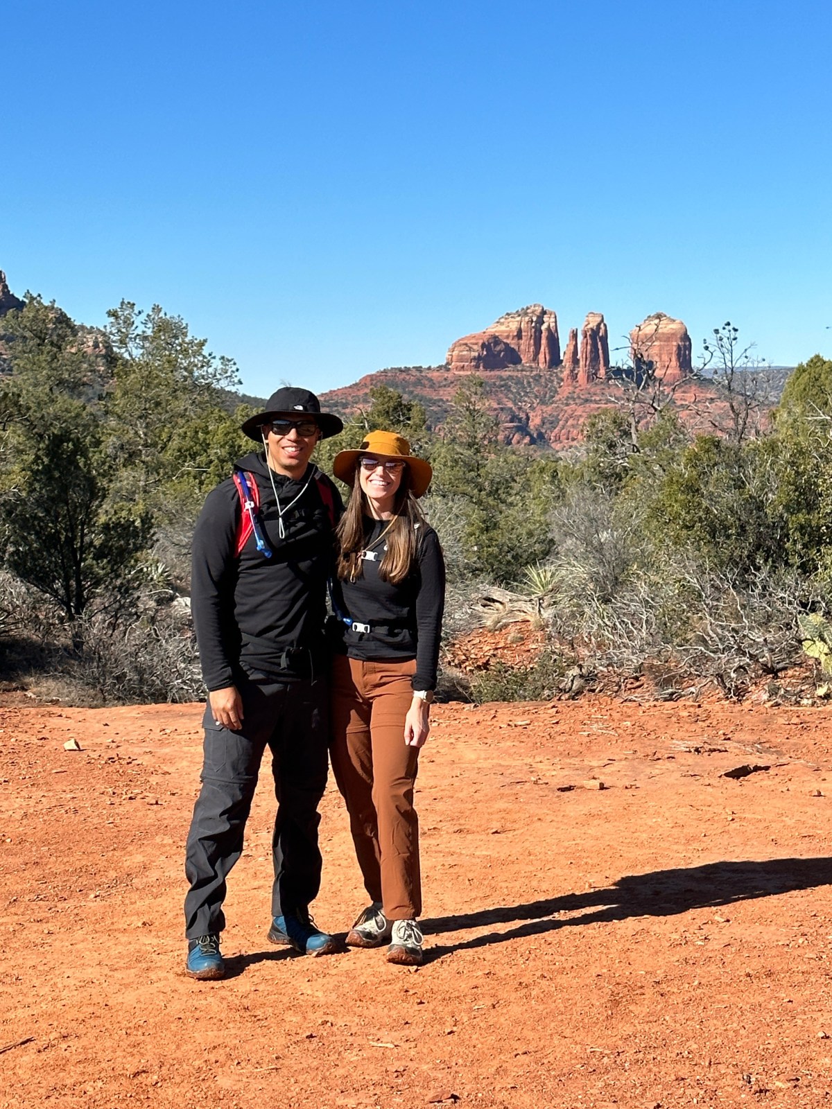 Sedona Hike. Big Park and Bell Rock Loop. Red Rock Ranger District, Coconino National Forest
