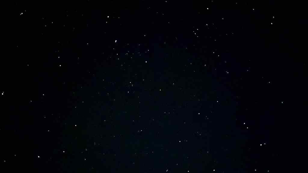 Night sky at Petrified Forest National Park