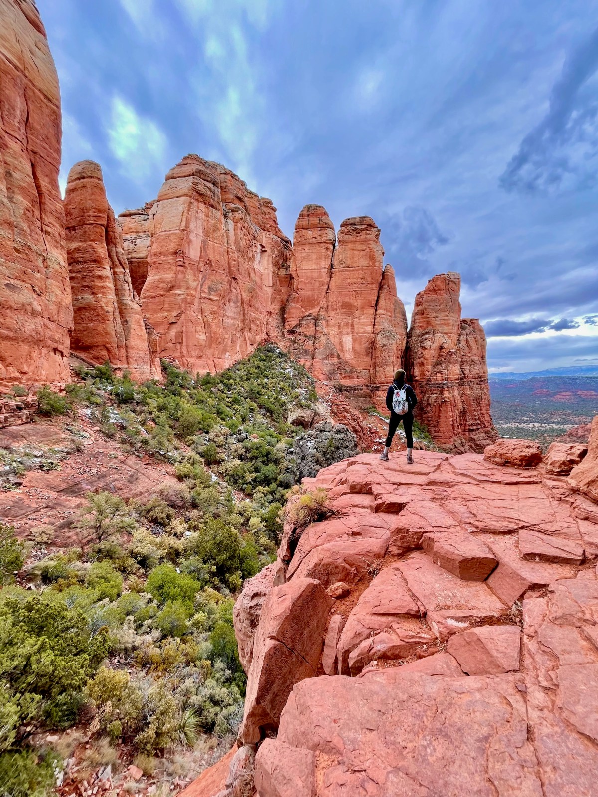 Hard hikes in Sedona, Arizona - difficult Cathedral Rock