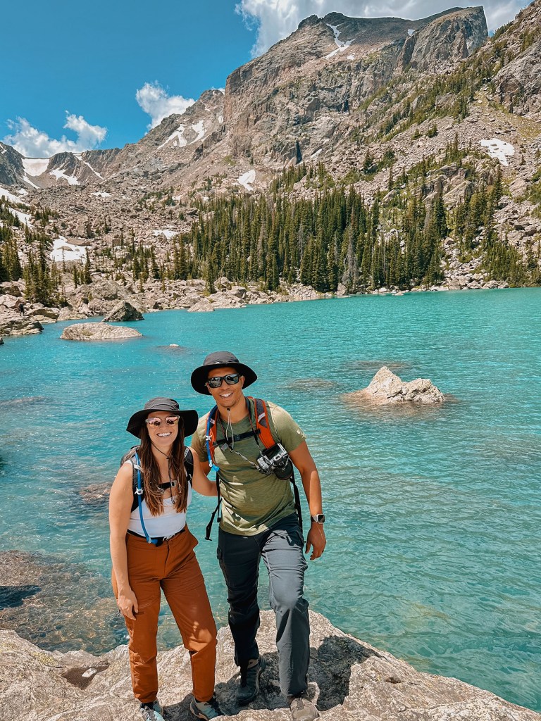 The AZ Hikeaholics on a hike in Rocky Mountain National Park