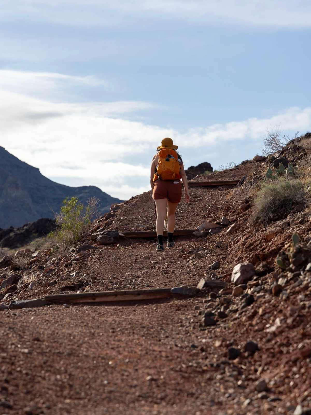 Hiking at Buckskin Mountain State Park
