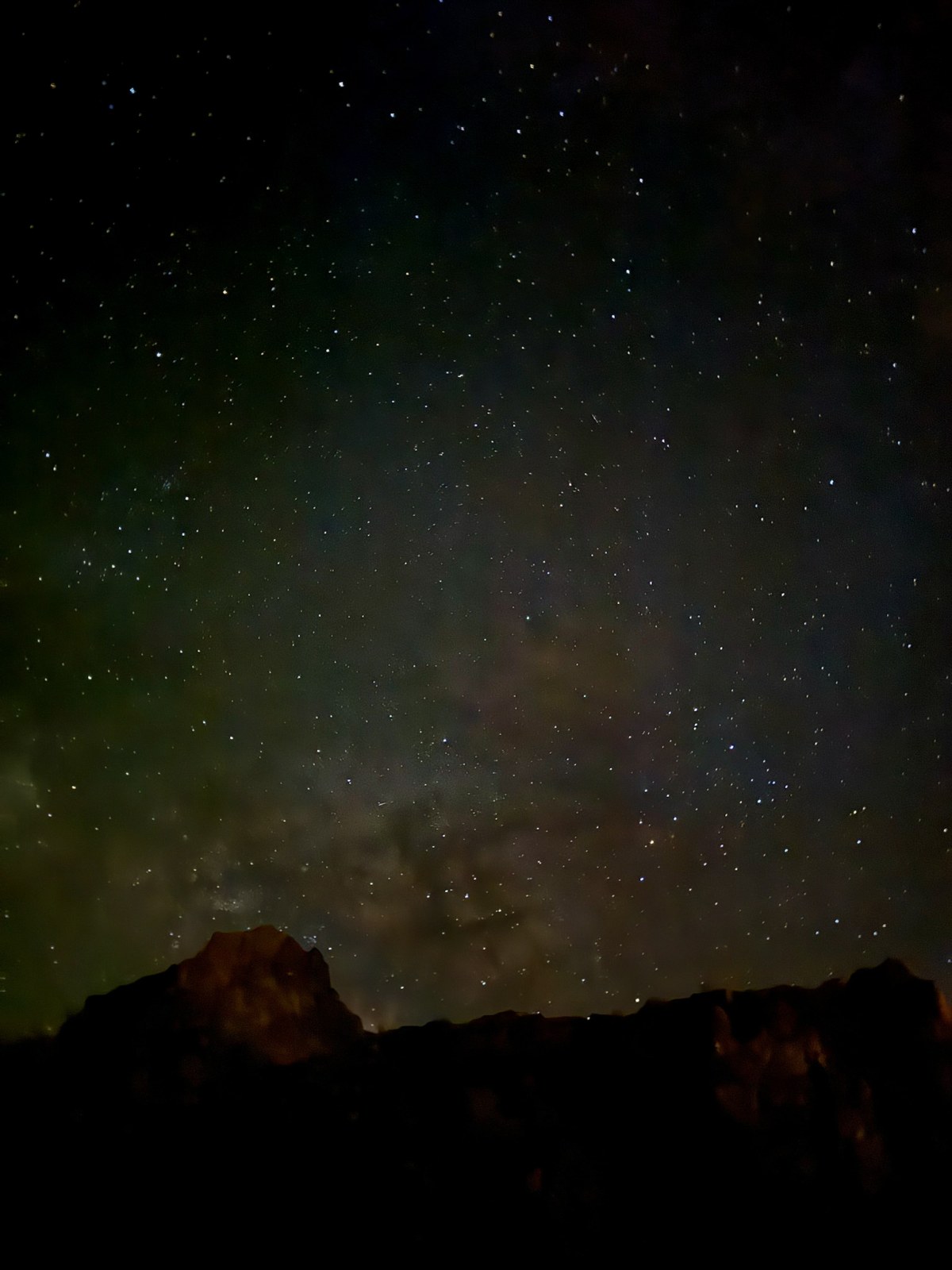 Night sky views at Buckskin Mountain State Park