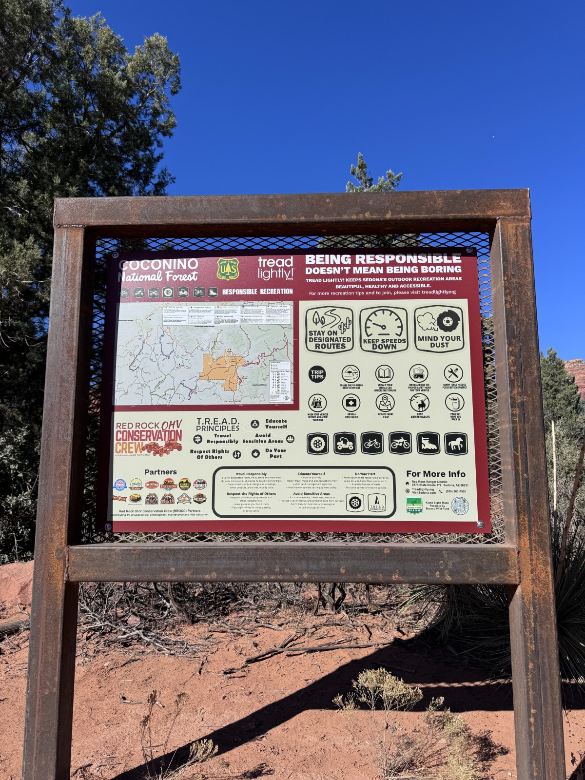 Soldier Pass 4x4 off-road jeep trail in Sedona, AZ