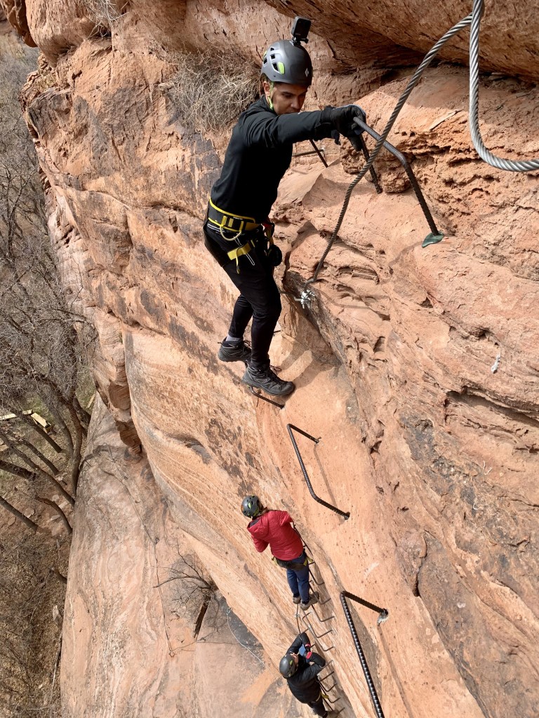 Roam Outdoor Adventure Via Ferrata in Kanab, Utah
