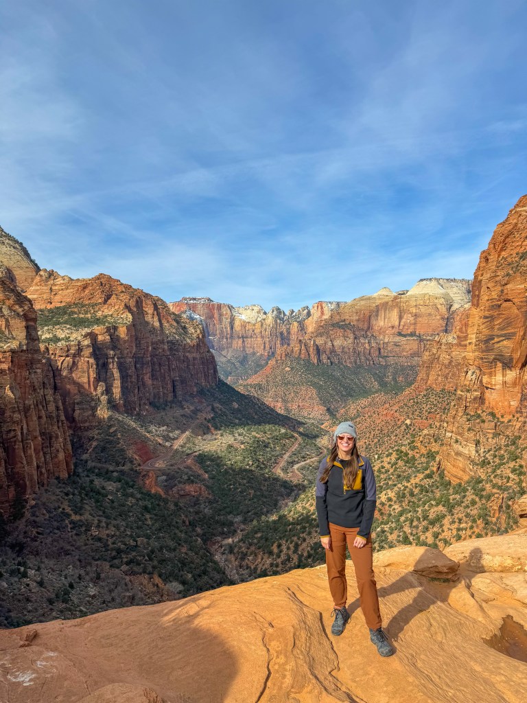 Zion Canyon Overlook Trail, 45 minutes from Kanab, Utah
