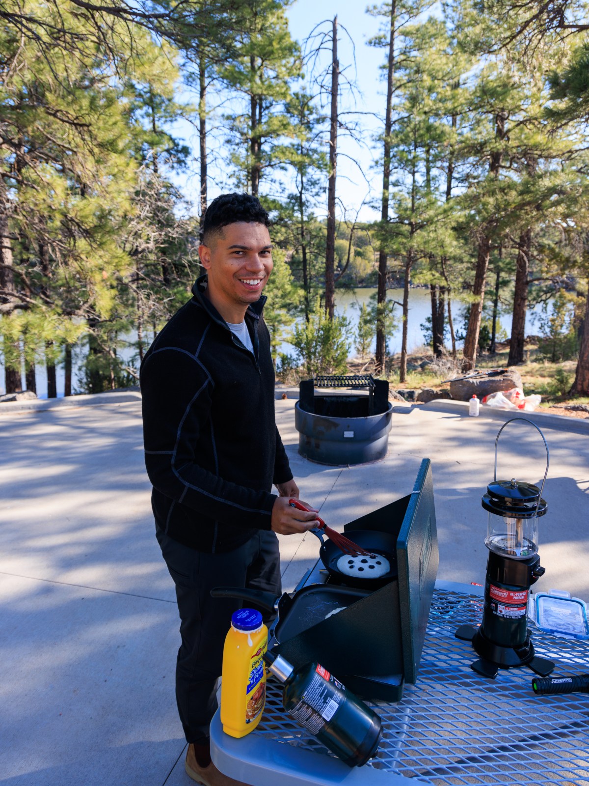 Camping at Fool Hollow Lake