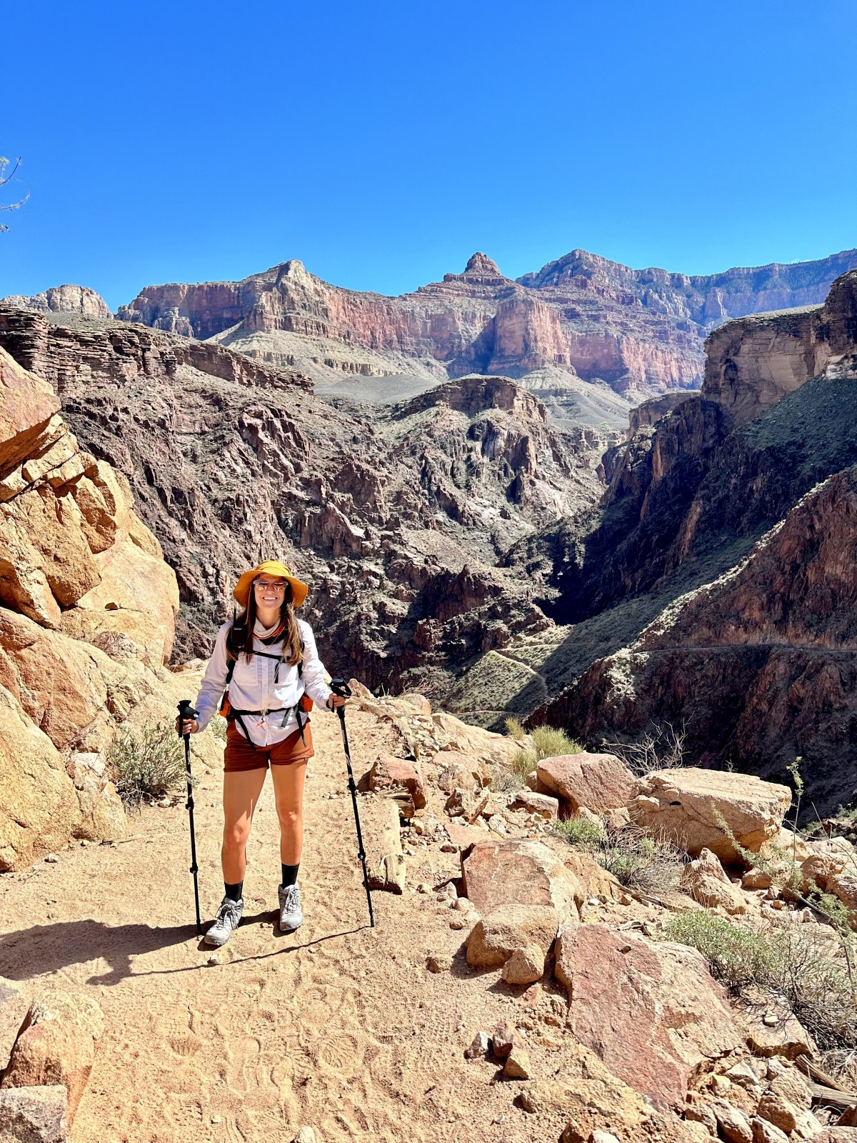 Rim to Rim hike of the Grand Canyon - Bright Angel Trail