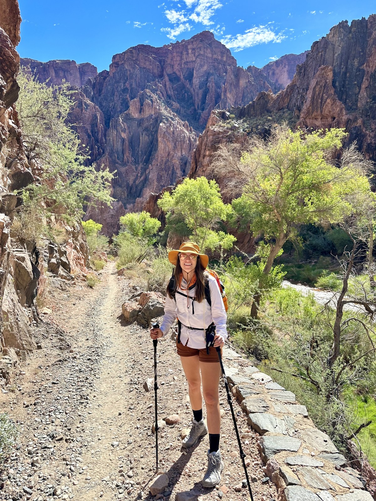 Rim to Rim hike of the Grand Canyon - Bright Angel Trail