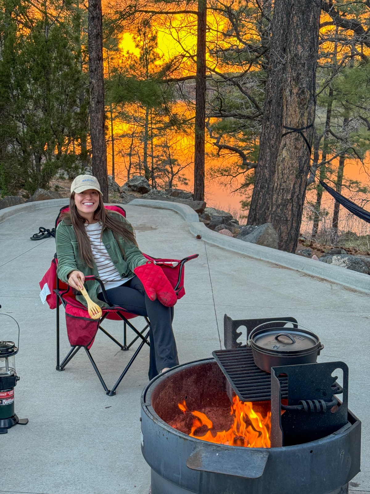 Camping at Fool Hollow Lake