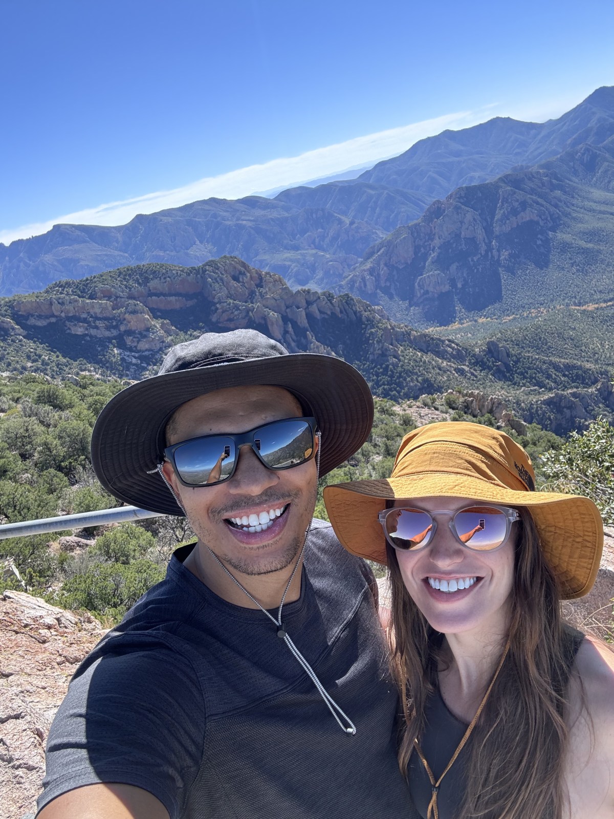 Silver Peak Trail at Cave Creek Canyon in the Chiricahua Mountains of Coronado National Forest in Portal, Arizona