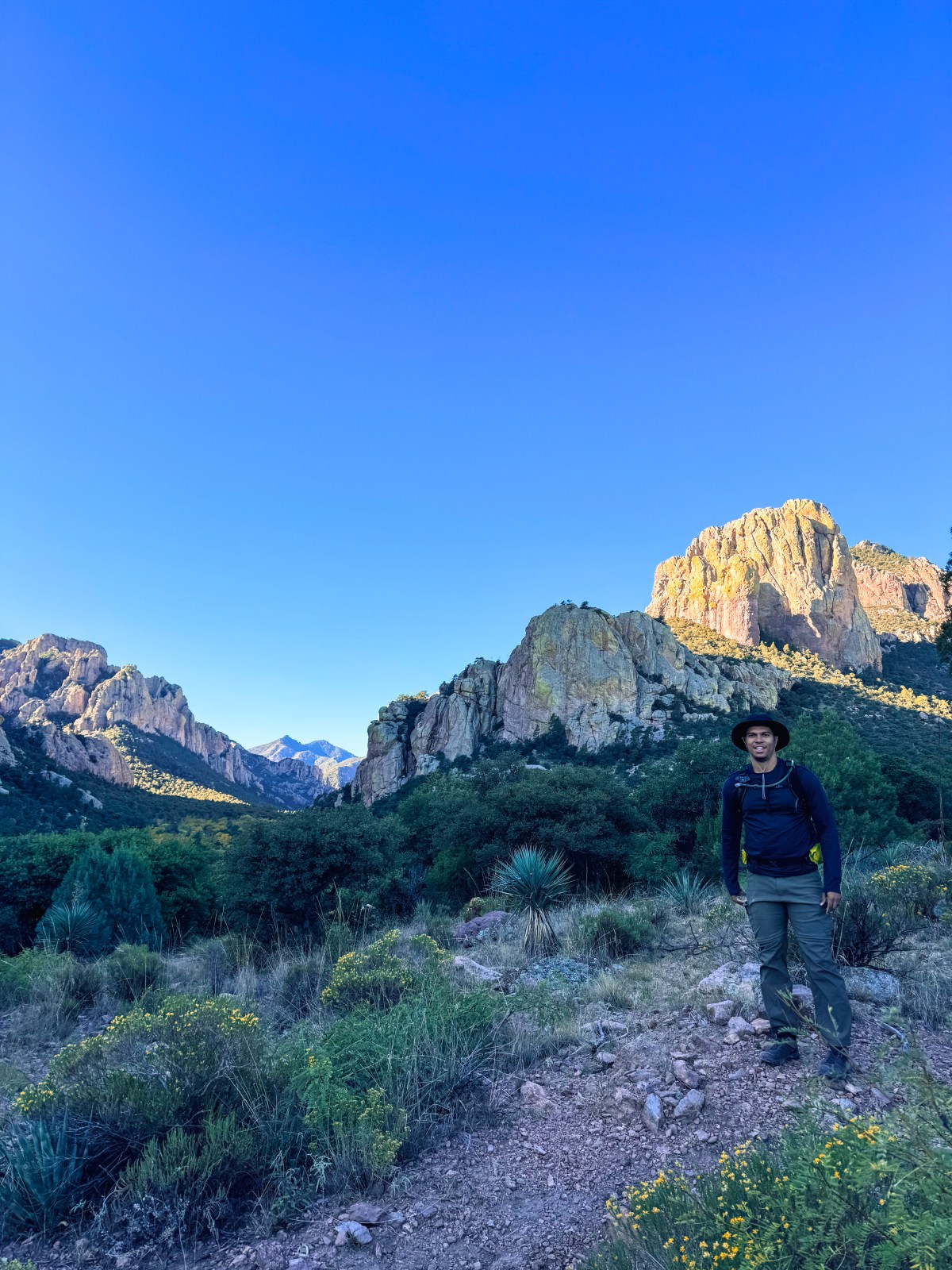 Silver Peak Trail at Cave Creek Canyon in the Chiricahua Mountains of Coronado National Forest in Portal, Arizona