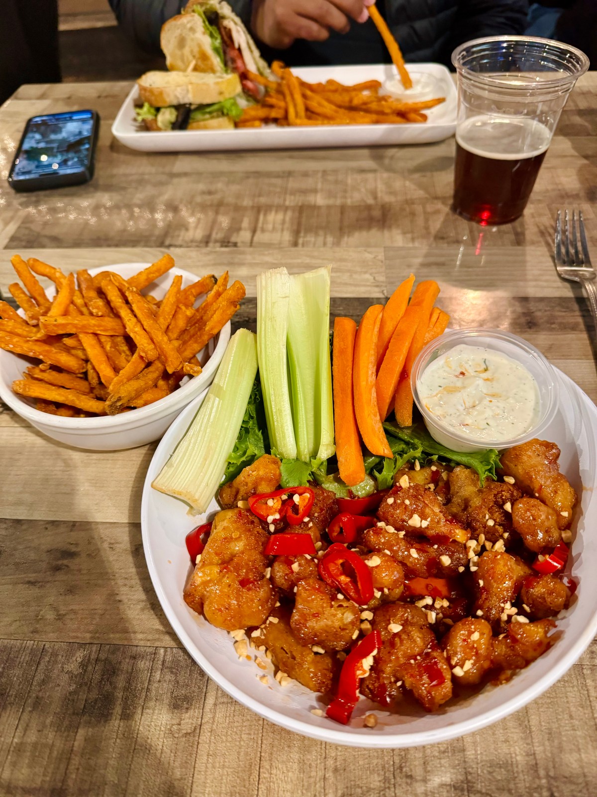 Pinetop Brewing (The best cauliflower wings)