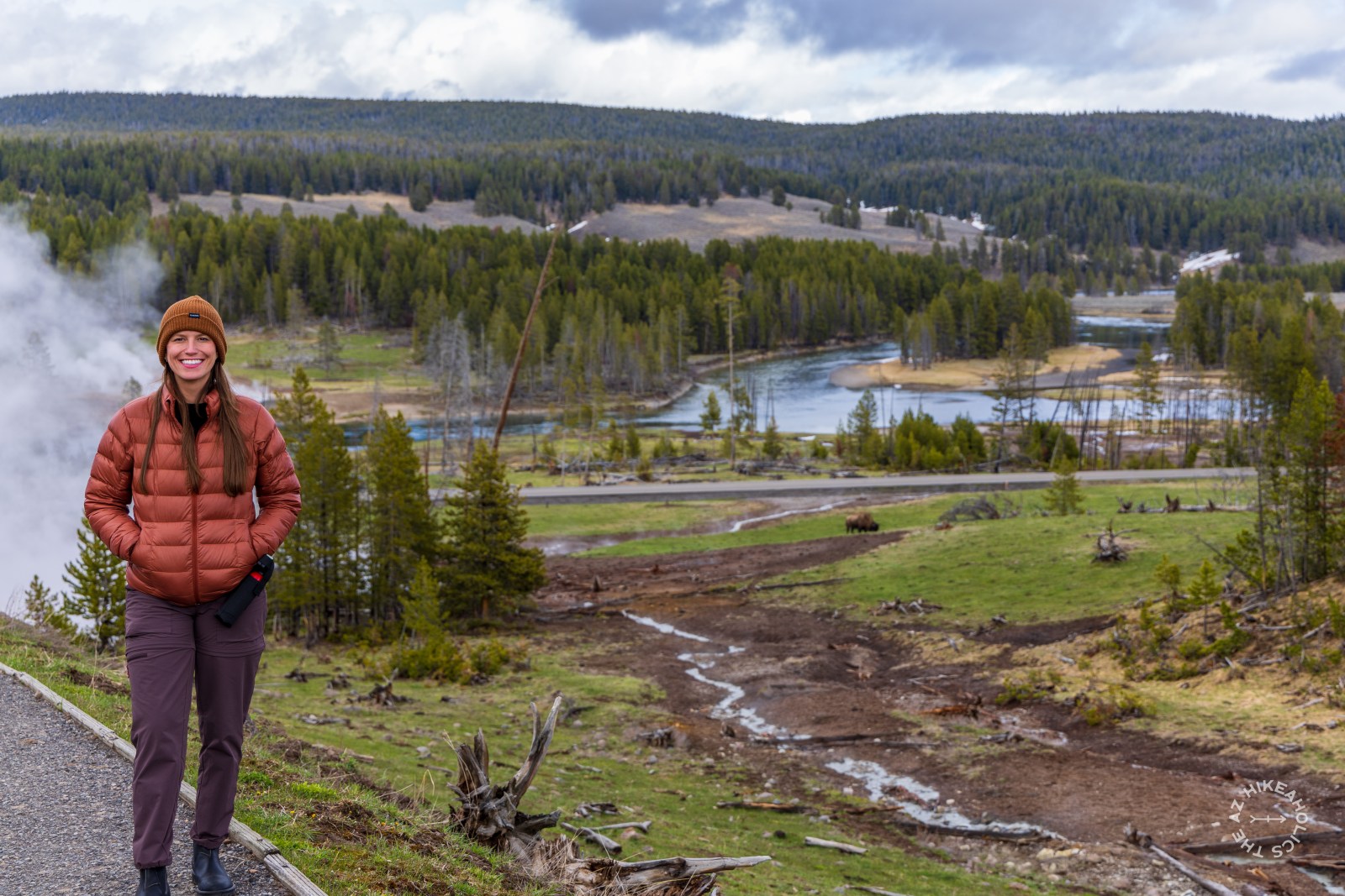 Mud Volcano area in Yellowstone National Park