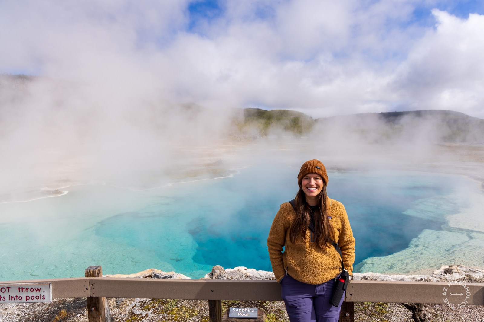 Biscuit Basin in Yellowstone National Park