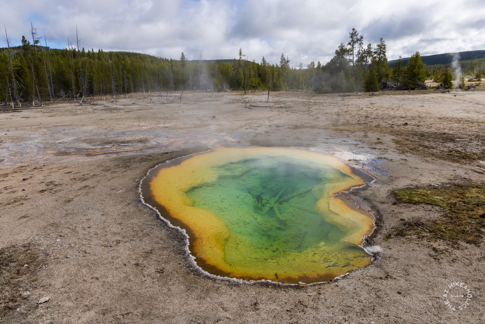 Biscuit Basin in Yellowstone National Park
