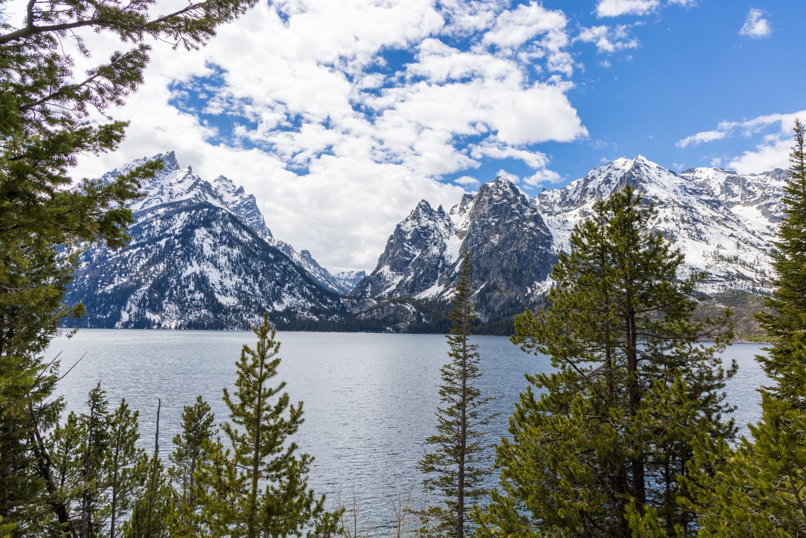 Jenny Lake Overlook in Grand Teton National Park, Wyoming
