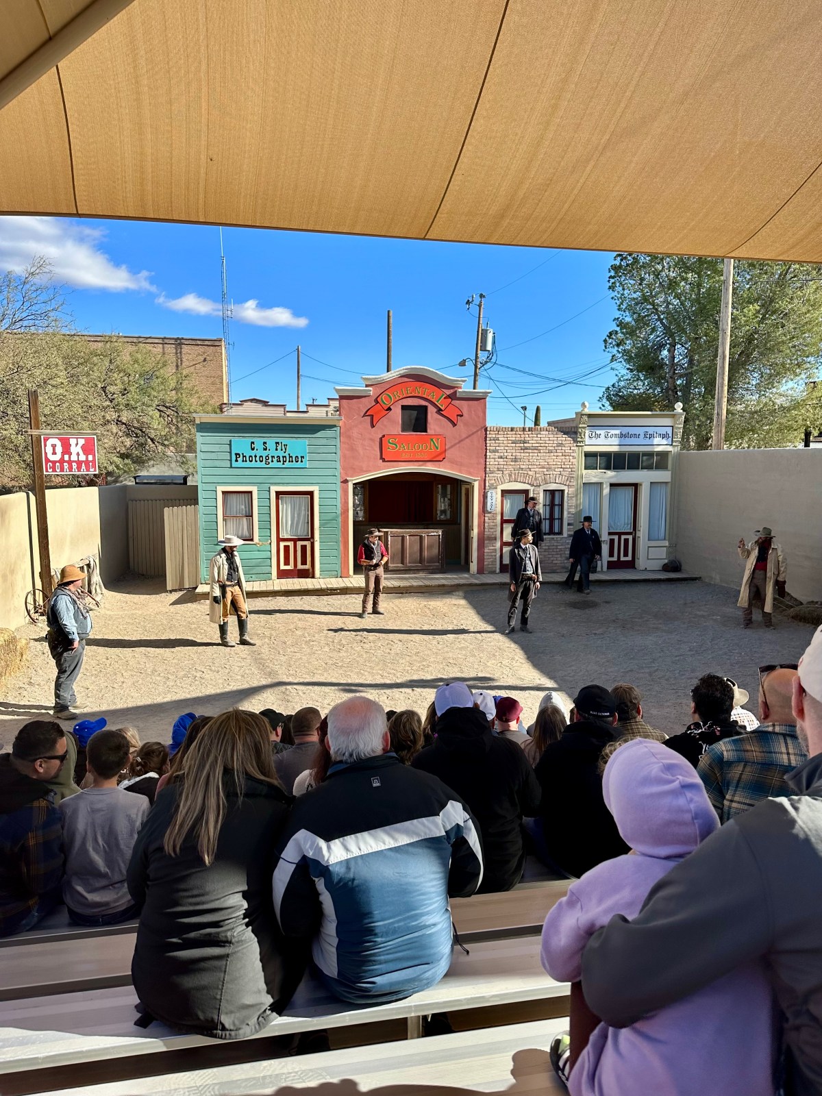 O.K. Corral Reenactment in Tombstone, AZ near Sierra Vista, Arizona