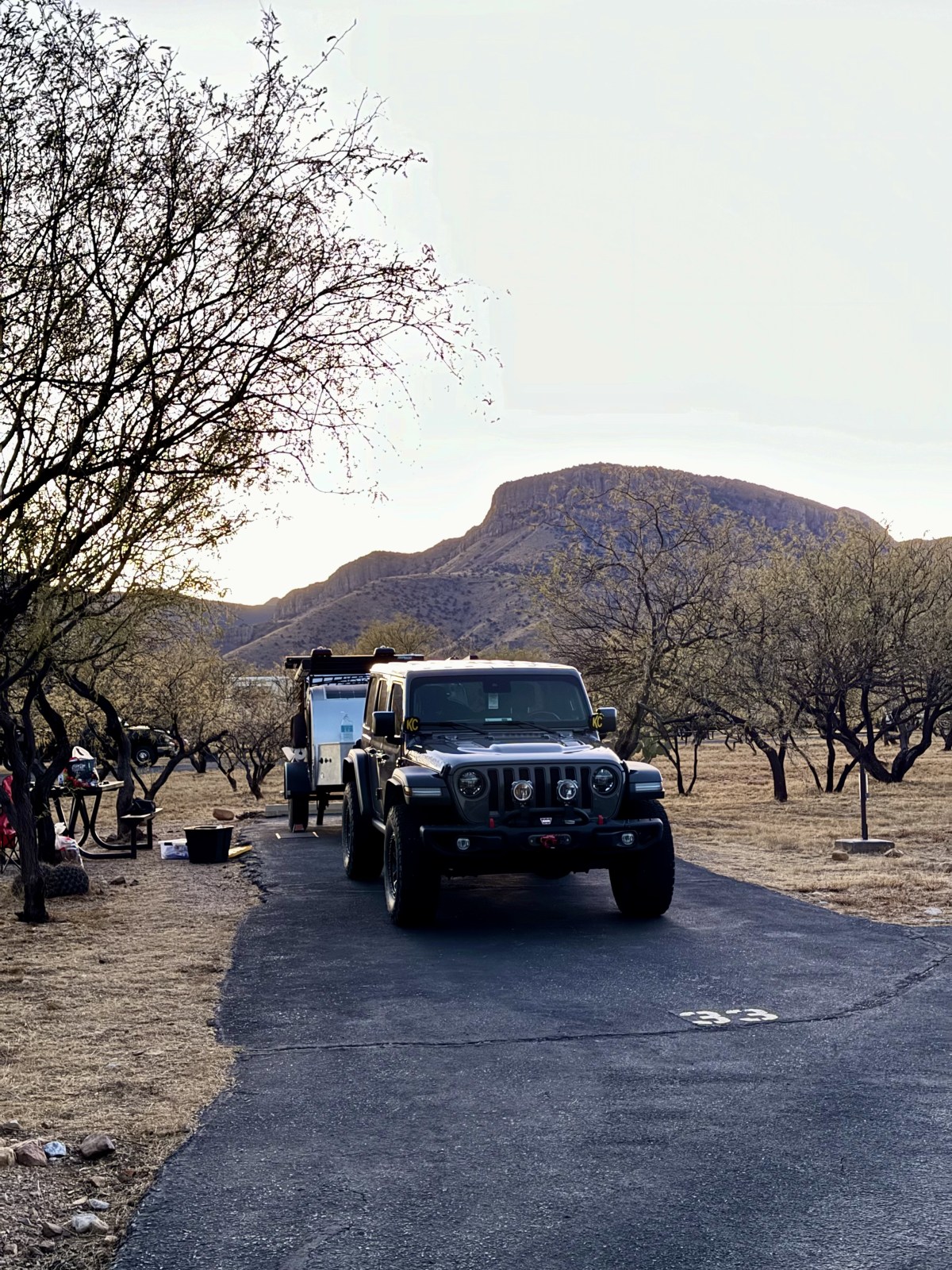 Camping at Kartchner Caverns State Park