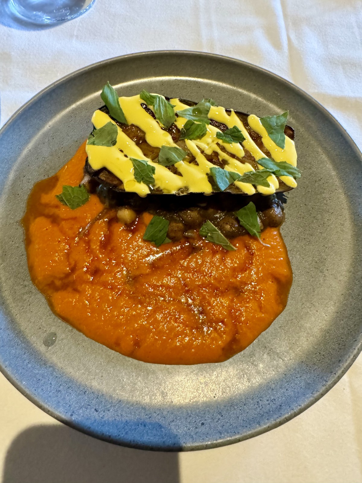 Dinner at Snake River Grill in Jackson, Wyoming