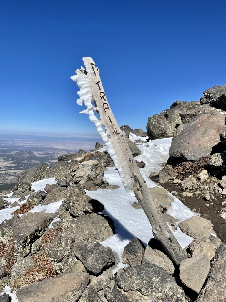 Humphreys Peak trail, Coconino National Forest - Flagstaff, Arizona