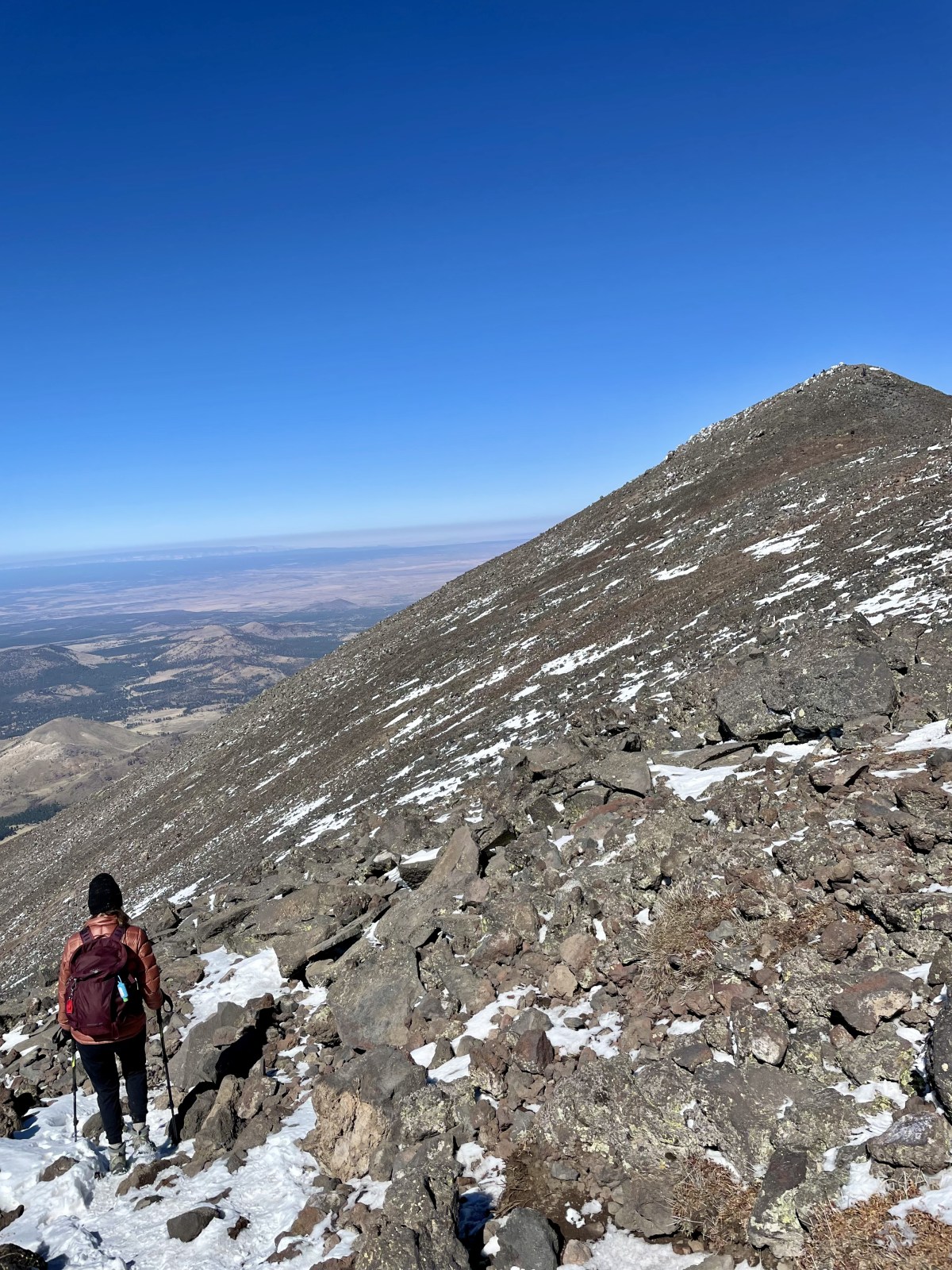 Humphreys Peak trail, Coconino National Forest - Flagstaff, Arizona