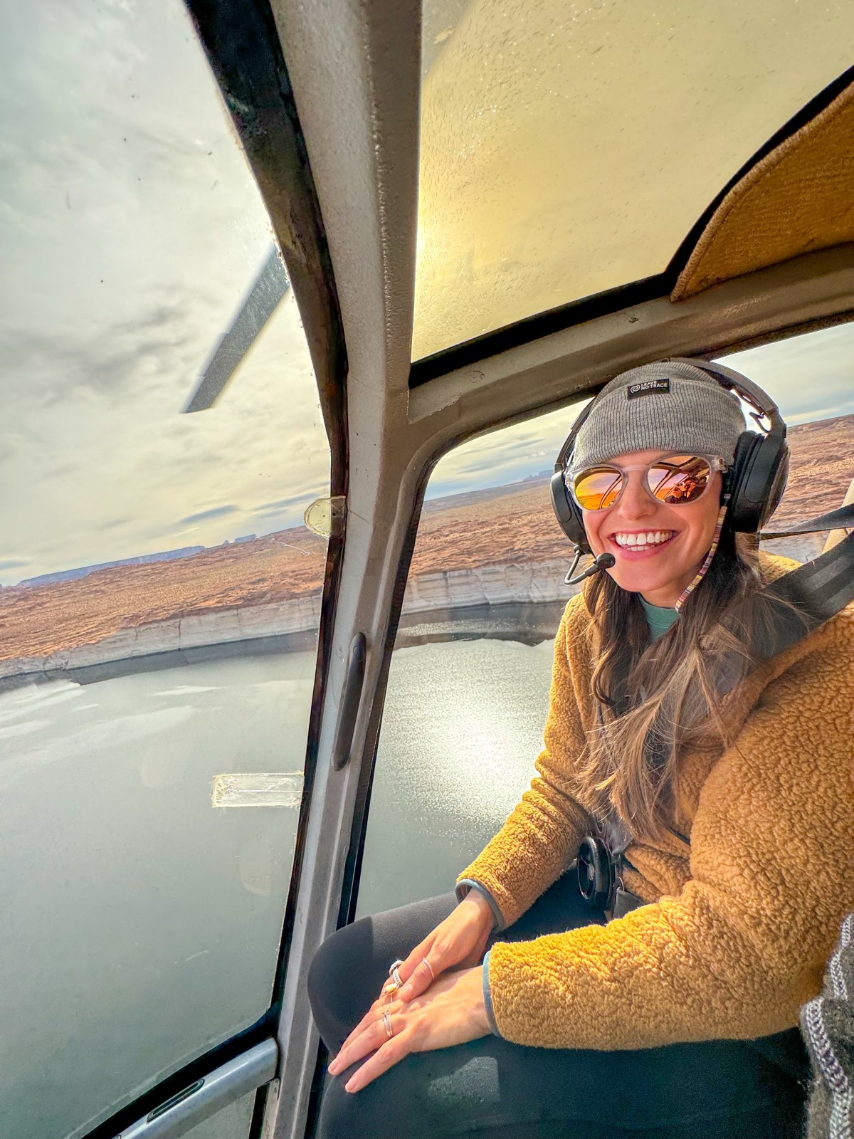 Glen Canyon National Recreation Area Lake Powell view from helicopter tour
