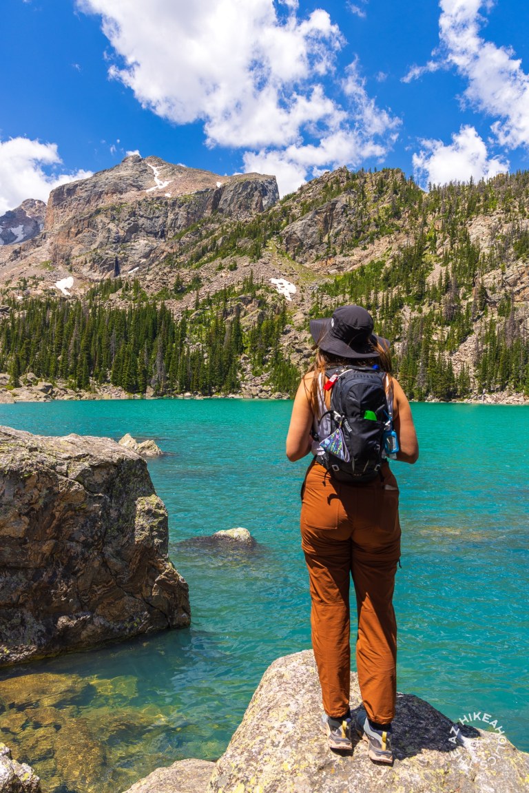 Lake Haiyaha at Rocky Mountain National Park, Colorado