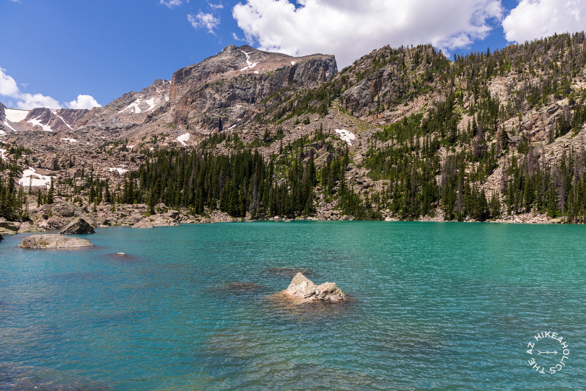 Lake Haiyaha at Rocky Mountain National Park, Colorado