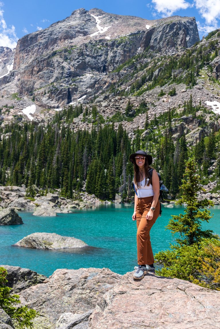 Lake Haiyaha at Rocky Mountain National Park, Colorado
