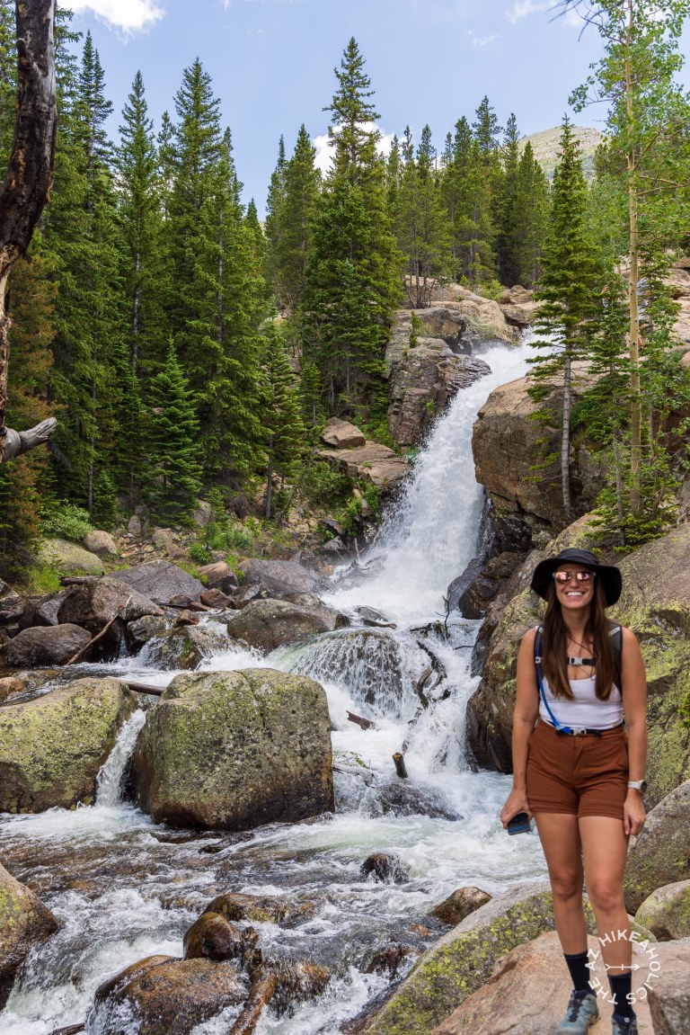 Alberta Falls at Rocky Mountain National Park, Colorado