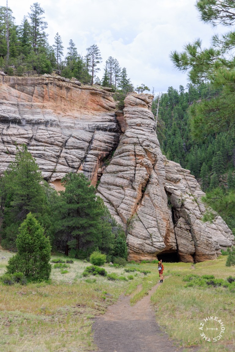 Walnut Canyon Via Sandy Canyon and Arizona Trail, Flagstaff, Arizona