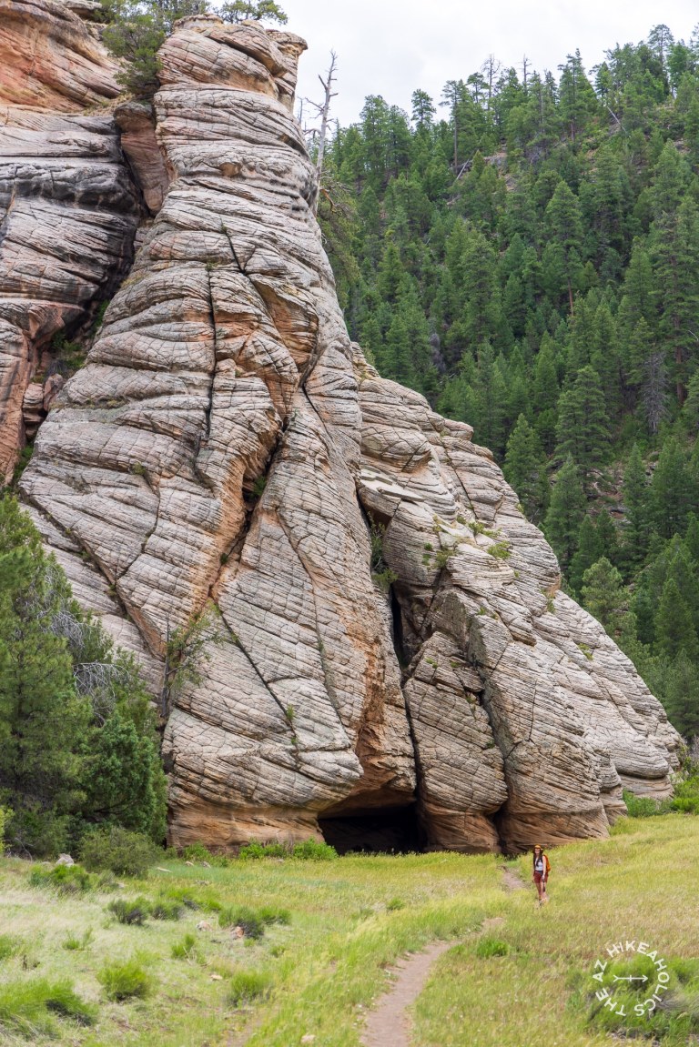 Walnut Canyon Via Sandy Canyon and Arizona Trail, Flagstaff, Arizona