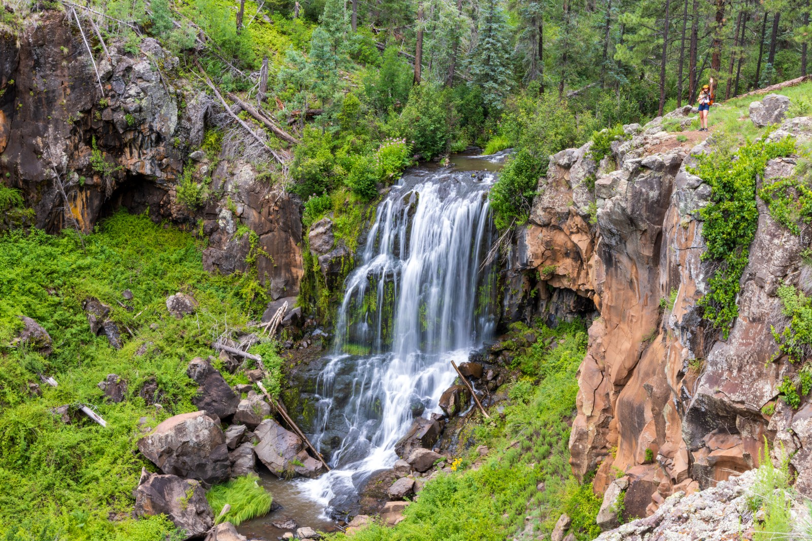 Pacheta Falls, White Mountain Apache Reservation, Arizona
