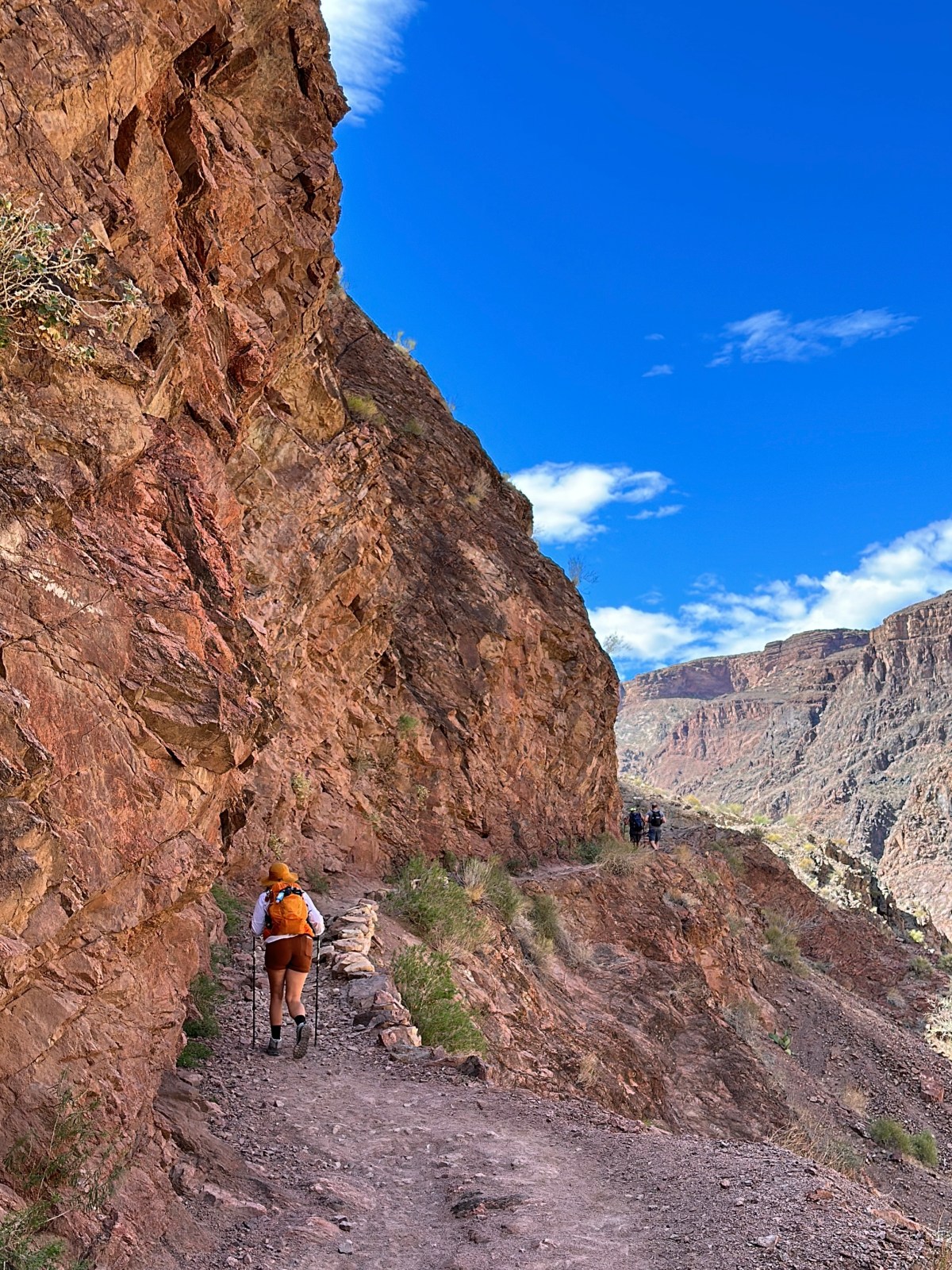Rim to Rim hike of the Grand Canyon - Bright Angel Trail
