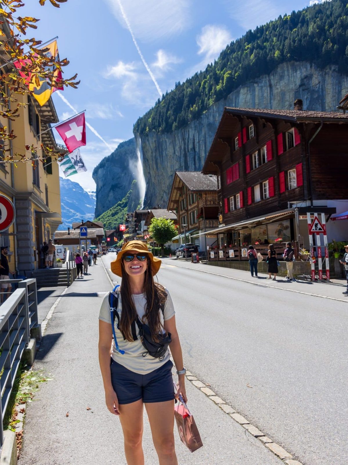 Staubbachfall Waterfall, Lauterbrunnen, Switzerland