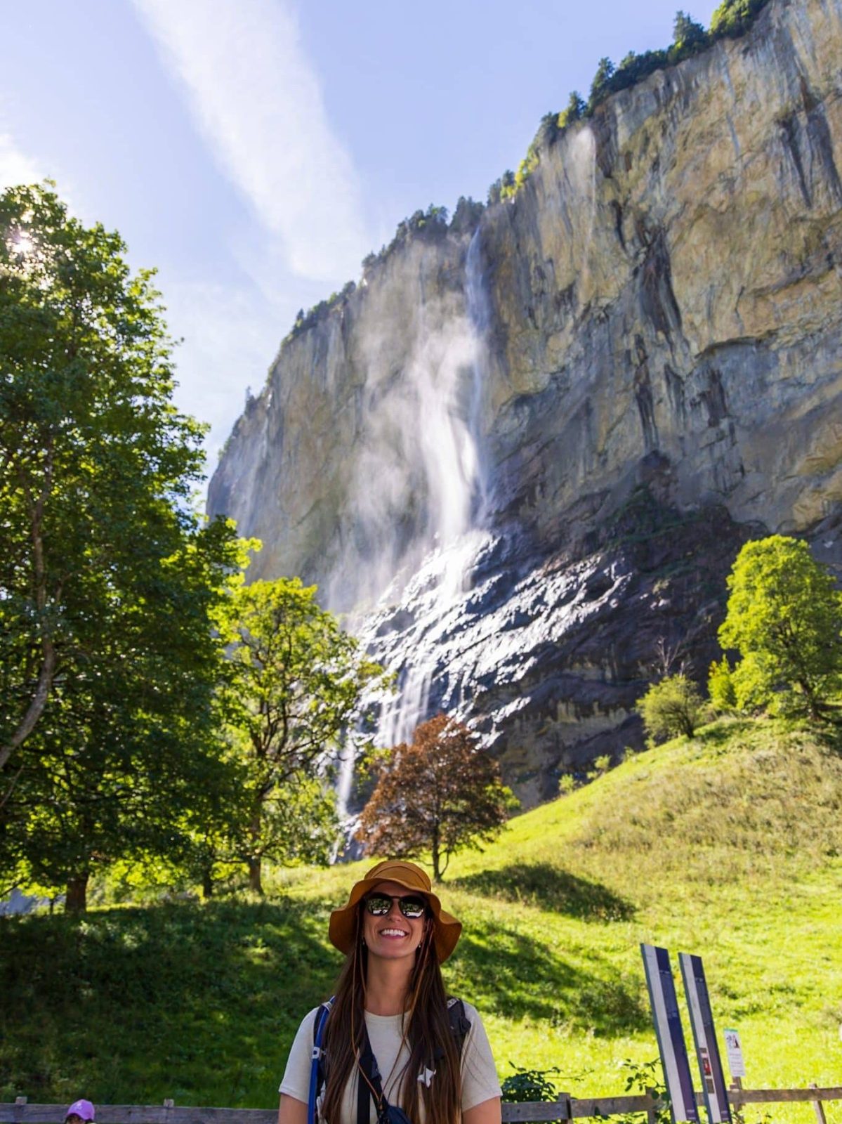 Staubbachfall Waterfall, Lauterbrunnen, Switzerland