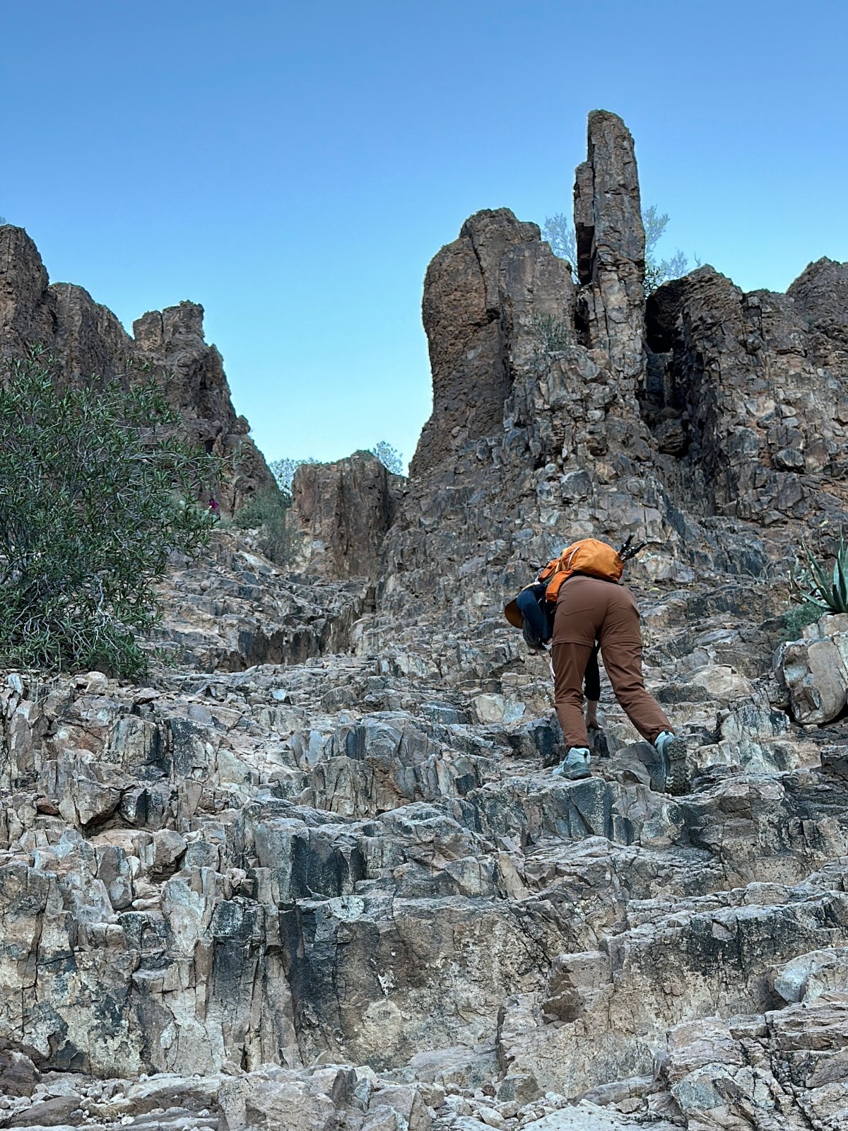 Siphon Draw Trail to Flatiron in the Superstition Wilderness of Tonto National Forest. 5 Must do hikes in the Superstitions