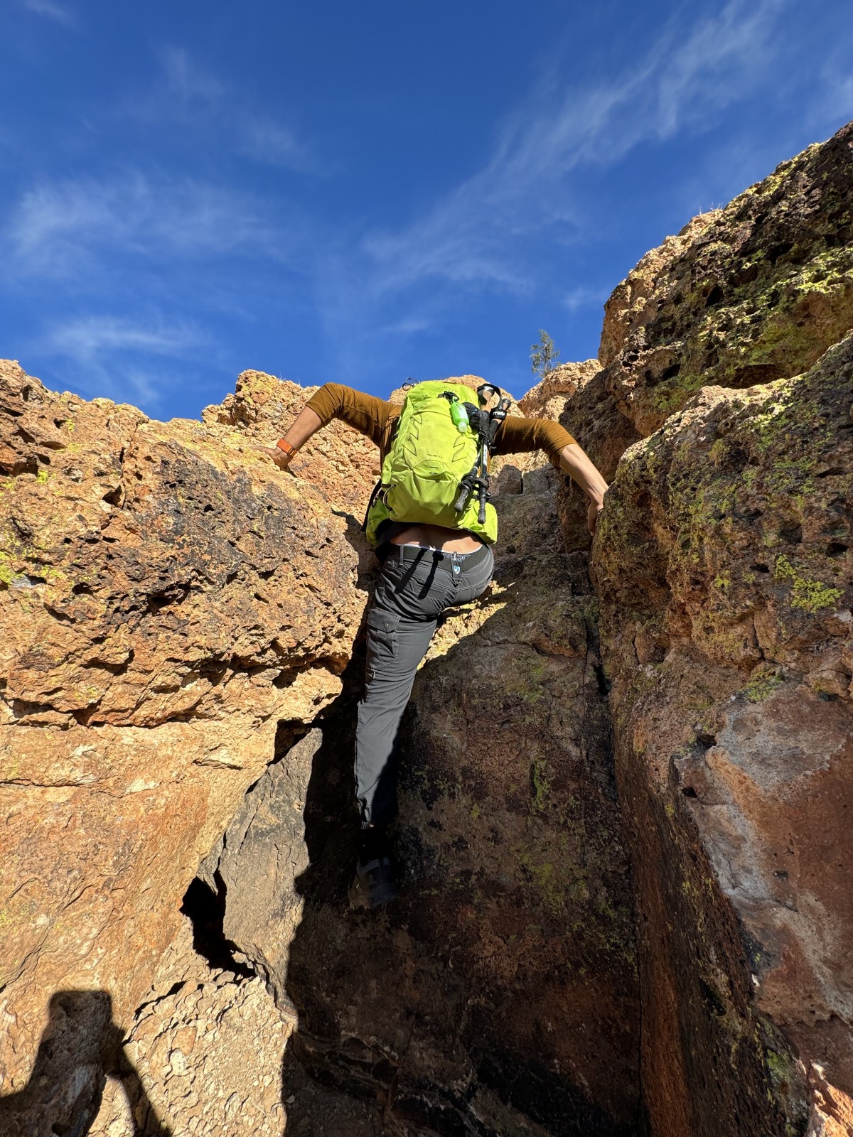 Battleship Mountain Scramble in the Superstition Wilderness of Tonto National Forest