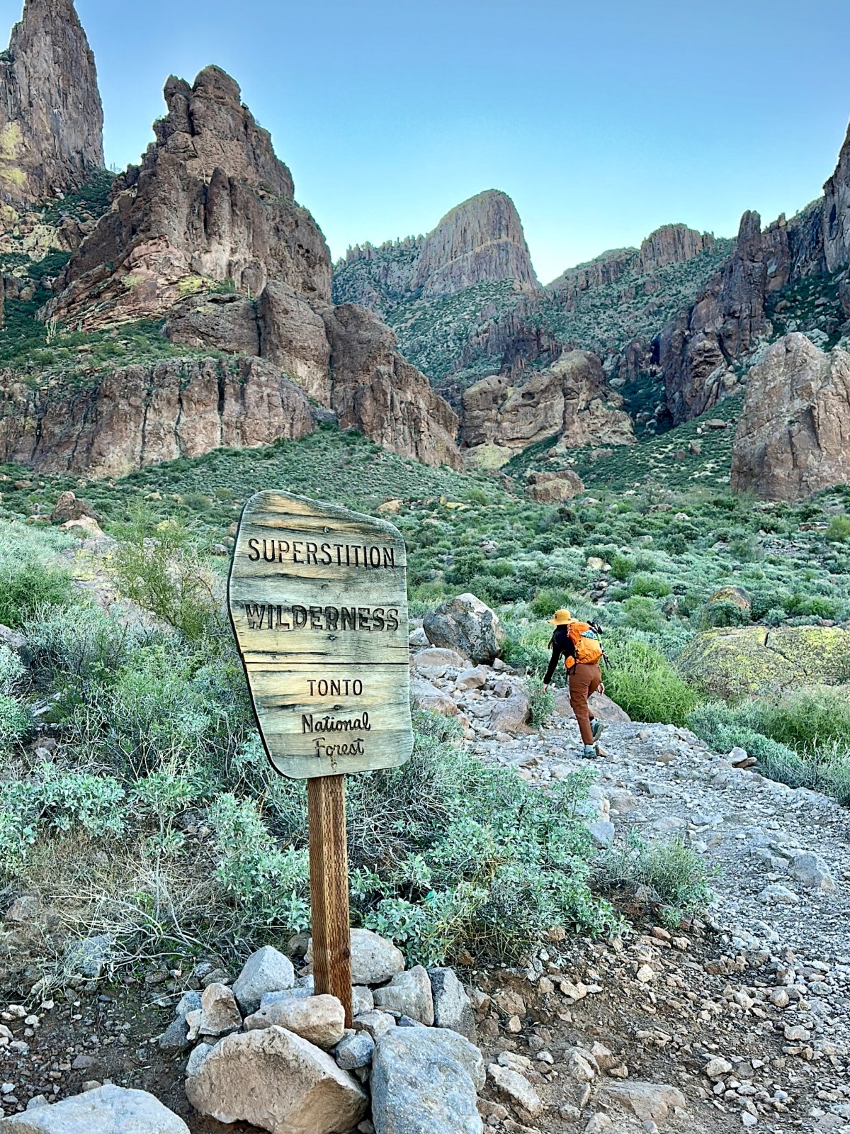 Siphon Draw Trail, Tonto National Forest, Superstition Wilderness