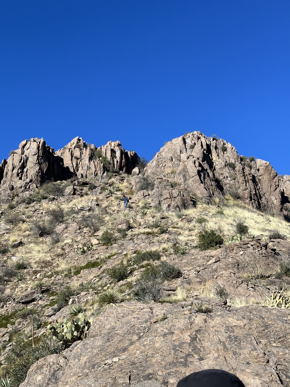 Views from Superstition Ridgeline Trail, Tonto National Forest Superstition Wilderness