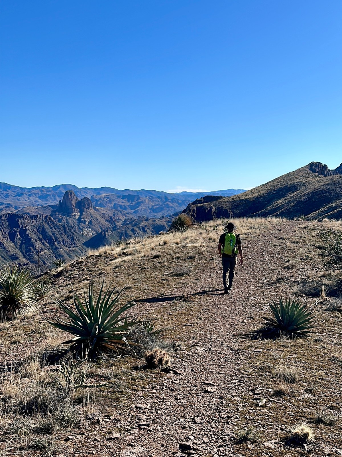 Superstition Ridgeline Trail, Tonto National Forest Superstition Wilderness