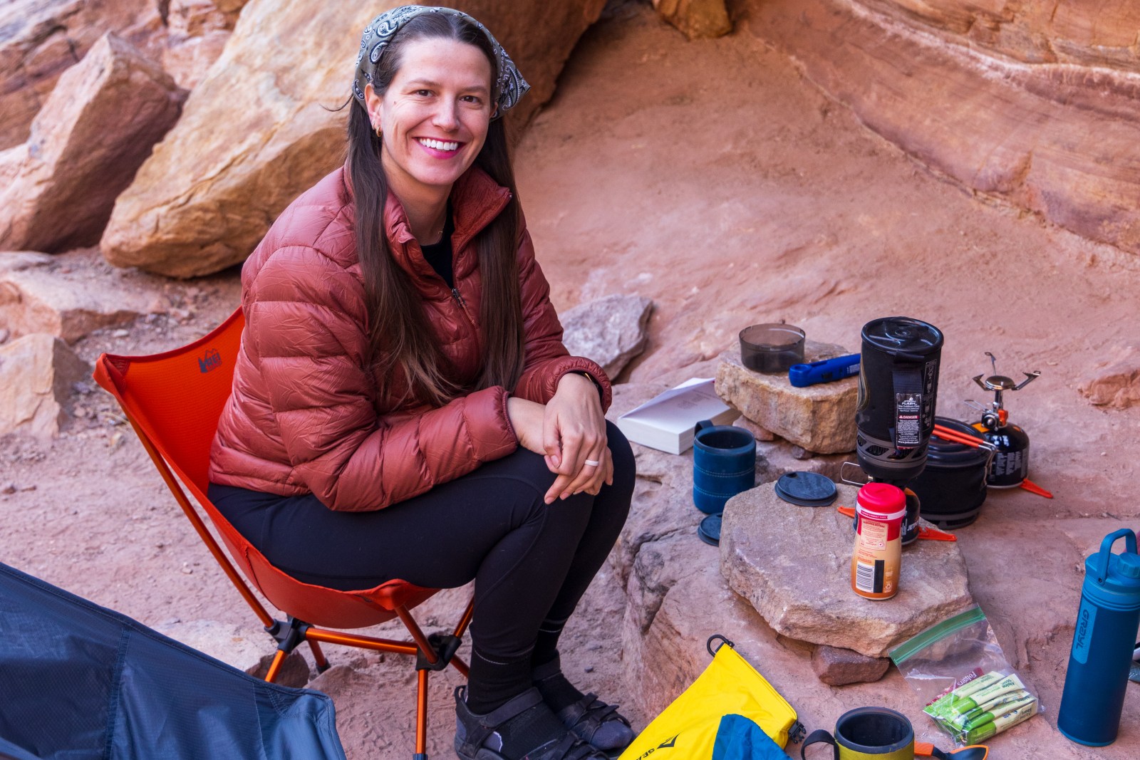 Grand Canyon backcountry backpack camping gear list