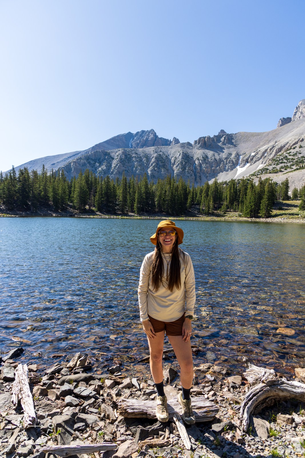 Stella Lake, Bristlecone and Alpine Lakes Loop hike, Great Basin National Park