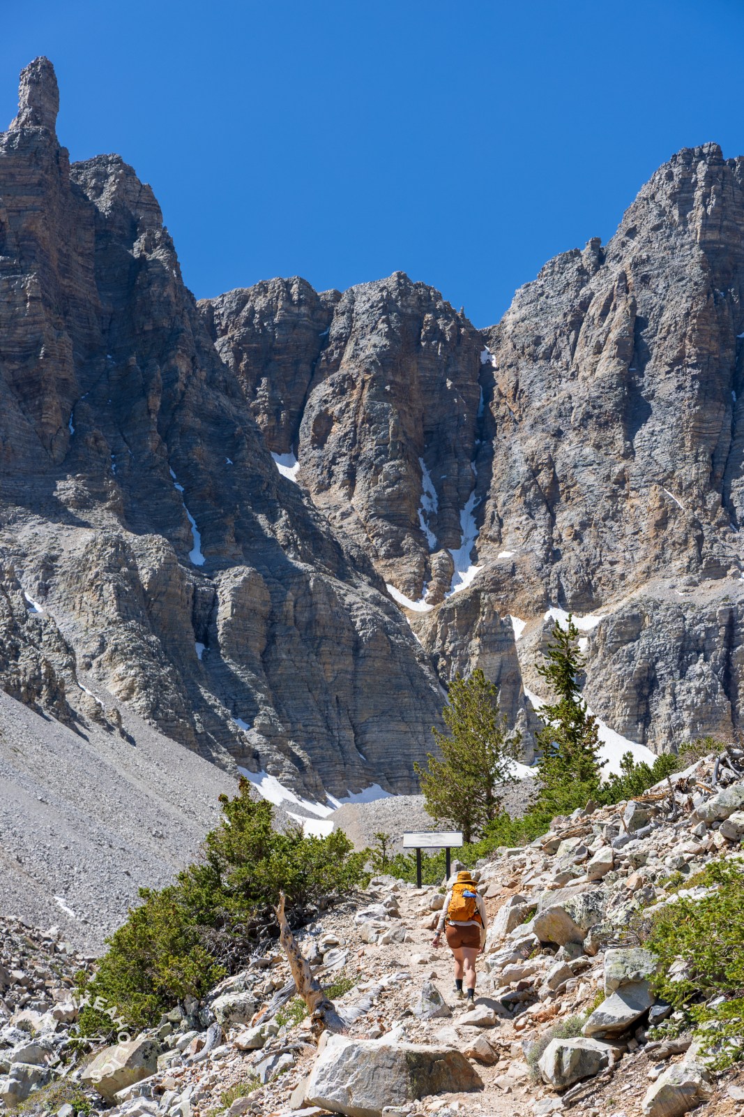 Bristlecone and Alpine Lakes Loop hike, Great Basin National Park