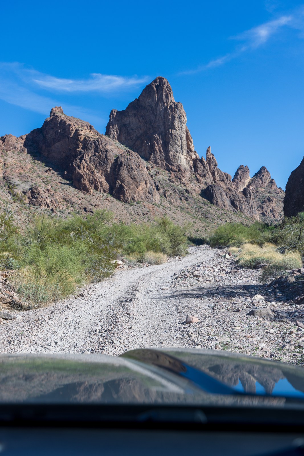Kofa Queen Canyon Road