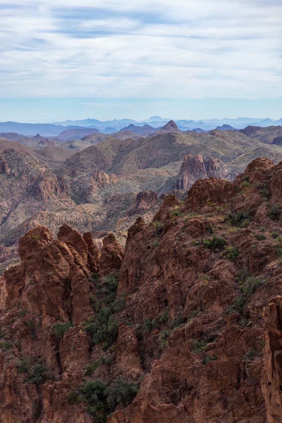 Signal Peak hike, Kofa National Wildlife Refuge